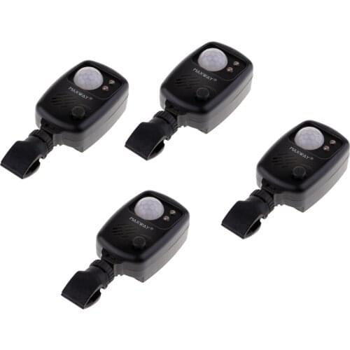 4pcs Fishing Infrared Sensor Alarm for Day and Night Time Fishing Hunting