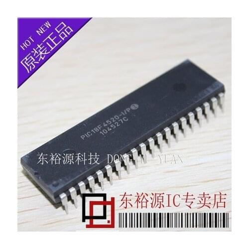 5PCS 10PCS PIC18F4520-I/P DIP-40 PIC18F4520 DIP40 18F4520-I/P New and original