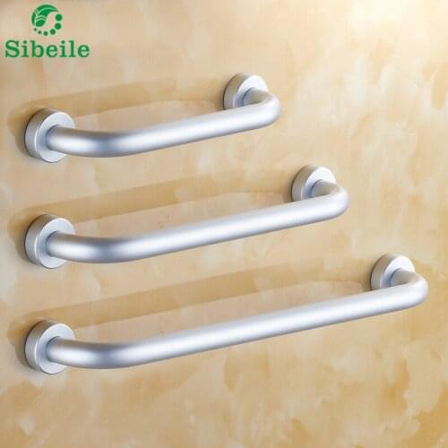 SBLE Aluminium Bathroom Grab Bar Support Handle Safe Shower Tub Helping Handgrip Older Children People Keeping Balance
