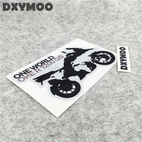 Car Stickers Moto GP Racing ONE WORLD ONE R1200GS Motorcycle Helmet Sticker Car Styling Vinyl Decal for ADV GS