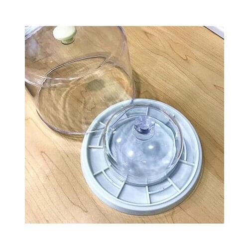 Free Shipping Plastic Transparent Double Dust Cover Watchmaker Watch Parts