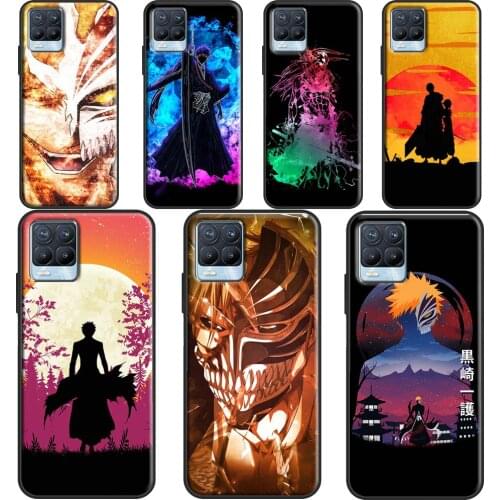 BLEACH Ichigo Kurosaki Manga Phone Cover For OPPO Realme Q3 6 7 8 Pro C3 C11 C21 GT Neo OnePlus 9 Pro 8 Pro 8T 9R Case