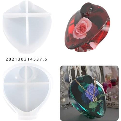 Diy Crystal Glue Dropping Mould Creative Necklace Pendant Set Taiwan Jewelry Silicone Mould Spot Molds Silicone