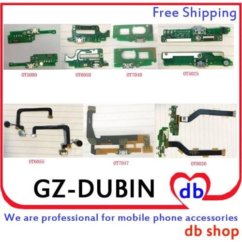 For Alcatel OT 5080 6050 7040 5025 6055 7047 8030 Microphone USB Charger Connector Board Charging Dock Port Flex Cable