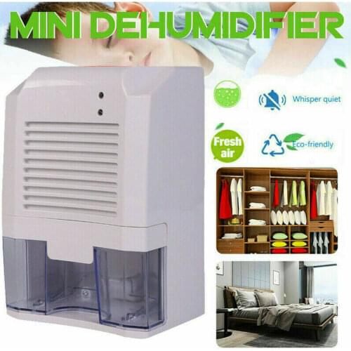 Electric Mini Dehumidifier Portable 800ML Air Dryer for Bathroom Basement Kitchen Office Absorbing CaravanCar RV Garage