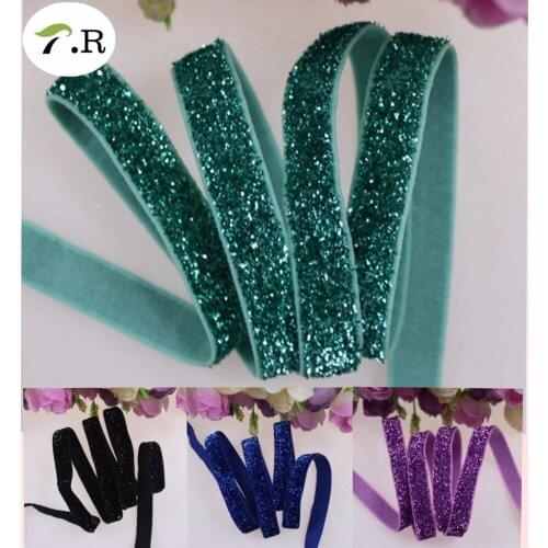 30 colors 3/8" frosted glitter elastic, 250yards/color/lot, please note color number when you place