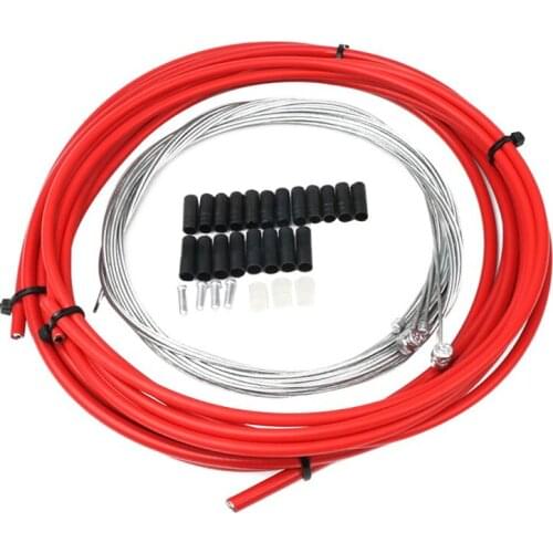 Mountain Road Bicycle Front Rear Brake Gear Cable Shift Tube Kits Inner Outer Cycling Repair Tool