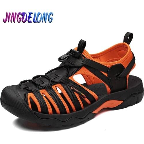 Hot Sale Mens Sandals Summer Mens Beach Sandals Outdoor Mens Wading Shoes Roman Designer Mens Footwear Summer Mens Shoes