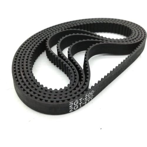 GT2 Timing Belt Closed-loop Endless, 220mm Length, 6mm Width , 110 Teeth 220-2GT-6