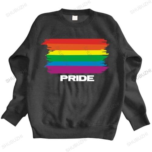 Brand fall winter hoodie GAY PRIDE LGBT TRANS LESBIAN RAINBOW UNISEX hoodies cotton sweatshirt for boys drop shipping