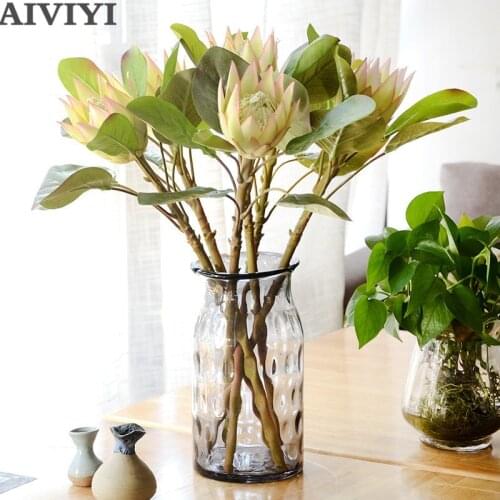 High quality artificial flower emperor fake plant artificial flower home wedding party decoration flower
