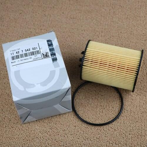 11427527957 Engine Oil Filter Kit for BMW E60 E63 E65 E66 E70 550i 650i 750Li 760i X5 4.8 6.0 V8 V12 11427542021 11427521008 Car