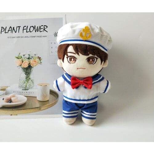[MYKPOP]KPOP Clothes: Navy Uniform Set for 20cm Dolls (without Doll) KPOP Fans Collection SC20070425