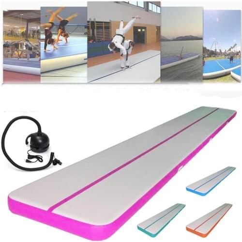 5M*2M Airtrack Inflatable Air Track Floor Home Gymnastics Tumbling Mat GYM Yoga Mats For Home Use/Training/Cheerleading/Beach