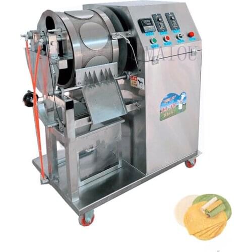 Stainless Steel Roast Duck Cake Soft Automatic Tortilla Making Taco Pressing Pancake Crepe Baking Machine