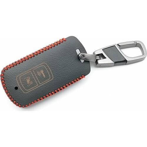 New Styles Soft Texture Leather Motor Key Fob Case For Honda PCX 150 Buttons Scooter 2 Key Cover SH125 VARIO