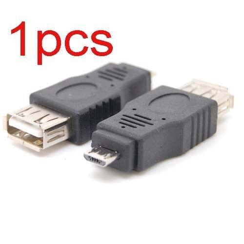 USB 2.0 Female to micro USB B 5 Pin Male Plug OTG Adapter Converter new