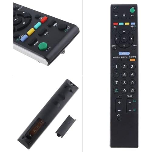 Smart TV Remote Control 8M Transmission Distance Remote Controller Replacement Powered By AAA Batterries for RM-ED009 TV