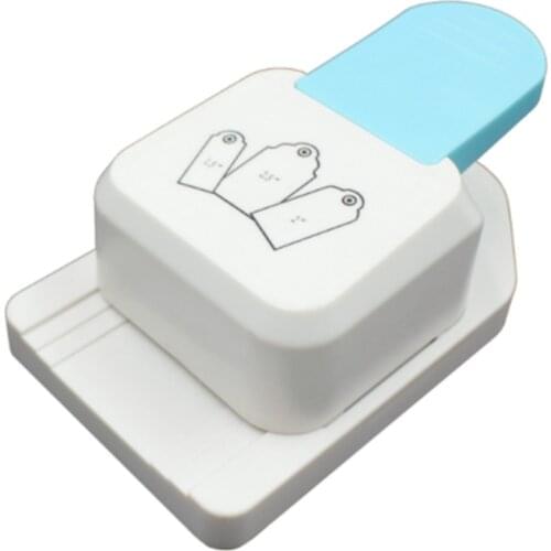 DIY Tag Puncher Bookmark ABS Puncher Gift Tag Paper Puncher Paper Punch Tool Manual Tool