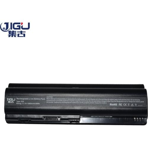 JIGU Replacement Battery For Pavilion DV6 Series Laptop Battery 12 Cells, For Extend HP DV6 Battery