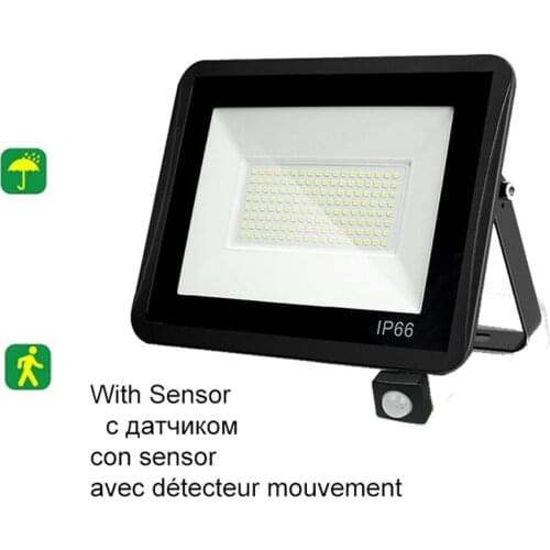 220V 10-100W LED FloodLight Spotlight Exterior Street wall reflector Lamp LED Light Garden Yard LED Security Lighting Adustable
