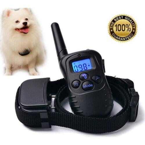 Dog Training Collar dog electric collar Rechargeable Remote & Rainproof Pet Electric Collar Training Dog