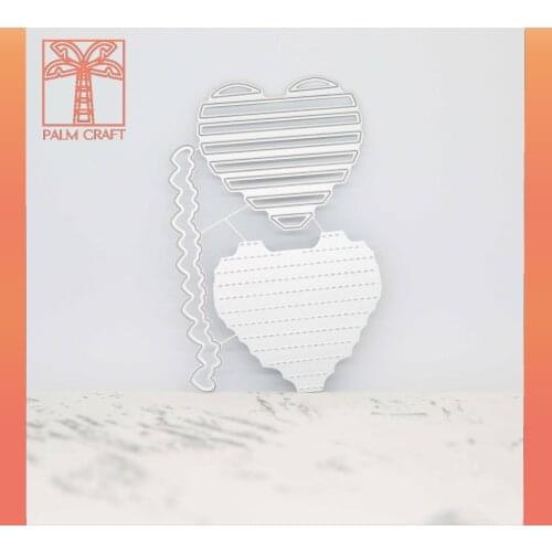 Valentine love heart weeding metal die cutting dies 2020 DIY Scrapbook Paper Card making die cut Crafts embossing Stencil