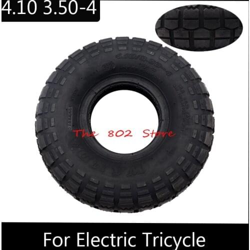 4.10/3.50-4 Outer Tyre 10 inch small wheel barrow tires Wheel Tire for Electric Scooter, Trolley Accessories