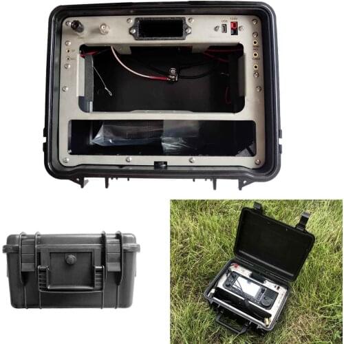 Outdoor Survival Radio Disaster Emergency Communication ICOM IC-705 Waterproof + metal panel Waterproof box