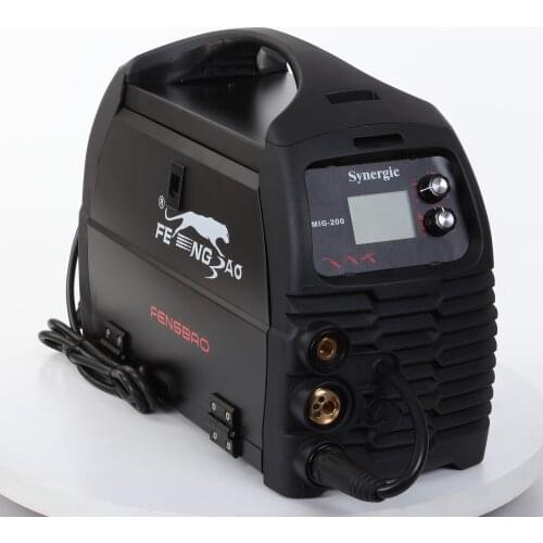 High quality no gas Flux core gasless MIG welding equipment for aluminium/copper/stainless steel