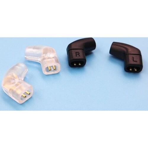 0.78mm QDC 7PRO UE18PRO UE11 earphone diy notch gold-plated pin 1 pair(L+R)