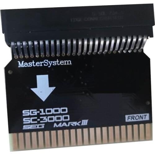 10 PCS a lot SMS2SG1000 Adapter Voor Sega Master System (Us Versie) Om Voor Sega Mark Iii (Jp Versie) voor Sms Converter