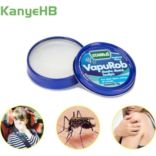 3pcs Natural Herbal Cooling Ointment Refresh Mint Oil Muscle Rub Aches Cream Anti-itching Headache Dizziness Medical Plaster