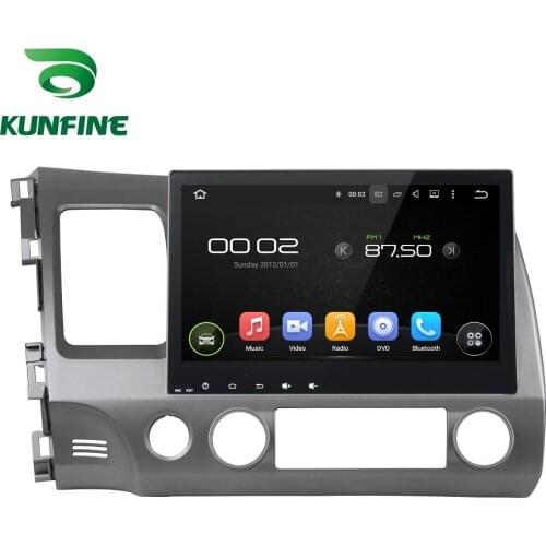 Android 9.0 Octa Core 4GB RAM 64GB Rom Car DVD GPS Multimedia Player Car Stereo Deckless for HONDA CIVIC 2006-11 Radio WIFI