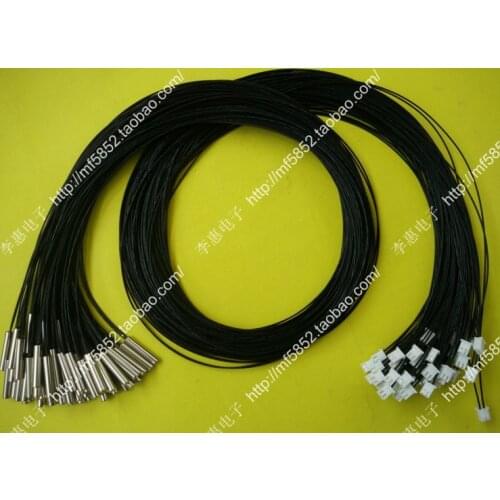 Free ship 50pcs/lot NTC negative temperature sensor 200K 1% 3899 1m NTC sensor