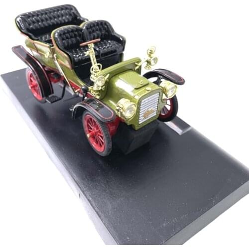 Diecast 1/32 Scale Model Cars Signature for 1907 Cadillacs Alloy Classic Car Static Display Adult Collection Toys for Boys