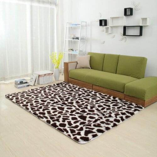 Shaggy Plush Floor Rugs And Carpets For Home Living Room Bedroom Anti-skid Kitchen Bathroom Mat