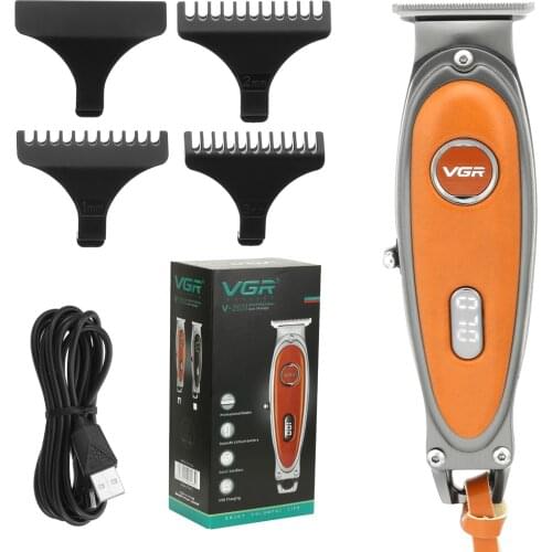 Professional Hair Clipper Brand VGR Electric Haircut Barber Salon Tool Taper Lever Hair Cutting Machine Hair Trimmer For Men