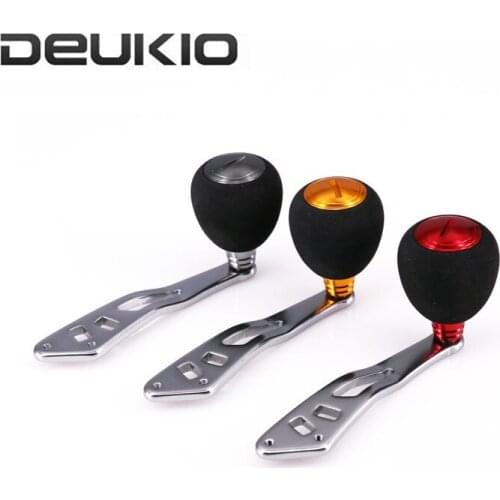 DEUKIO Bait Casting Fishing Reel Handle A/D/S Brand Modified Fishing Reel Crank Rocker Arm Pesca Fishing Reel Handle Accessories