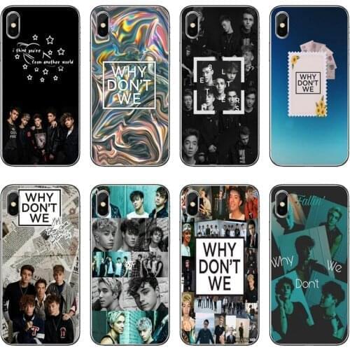 Why Don't We Silicone Phone Case For Huawei P40 P30 P20 Pro P10 P9 Lite Y5 Y6 Y7 Y9 P Smart Plus 2018 2019