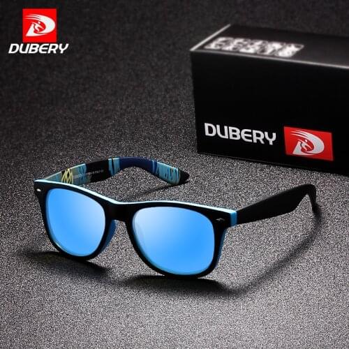 DUBERY Polarized Sunglasses Men Women Driving Sun Glasses For Men Retro Sport Luxury Brand Designer Oculos UV400
