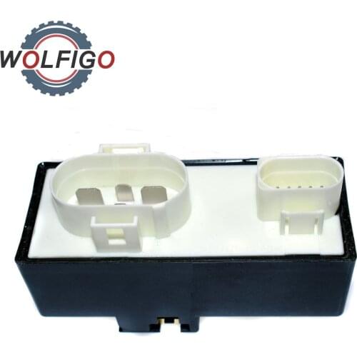 WOLFIGO For VW Engine Radiator Cooling Fan Control Module Controller 1J0 919 506H / 1J0 919 506 H / 1J0919506H