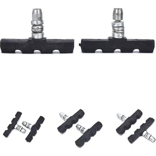 1Pair Bicycle Break Shoes Brake Pads Holder Rubber Mountain Bike Bicycling New