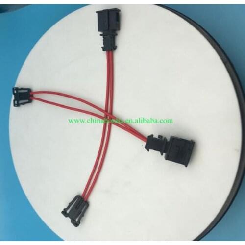 Free shipping 2/5/10/20pcs 2pin Door Lights Connector Electrical Trunk License Plate lights Plug Pigtail 3B0 972 712 1J0 971 972