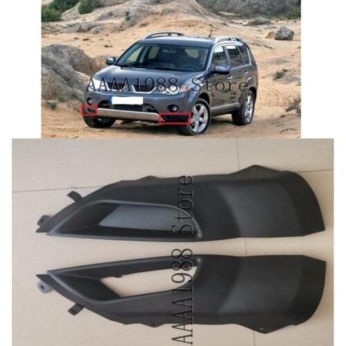 2007 2008 2009 for Mitsubishi Outlander Bumper Front Lip Corner 2 pcs