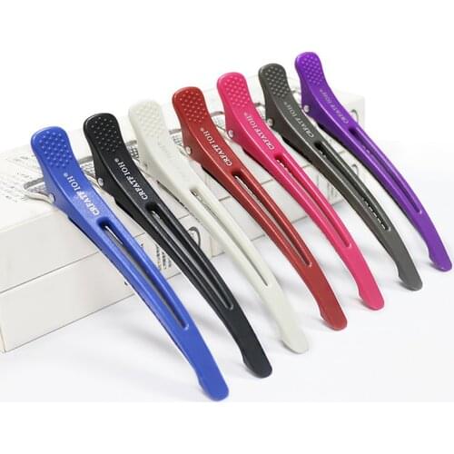 6PCS/Set Of Professional Salon Hair Clip heat-proof fixed hair styling tools Hair Clip For Ladies Braided Hair Styling Hair Clip