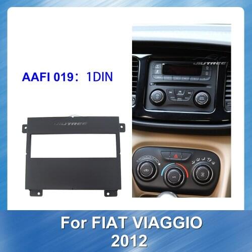 Car Audio Frame Radio Fascia gps navigation panel is suitable for FIAT VIAGGIO 2012 Panel Dashboard ABS plastic Installation