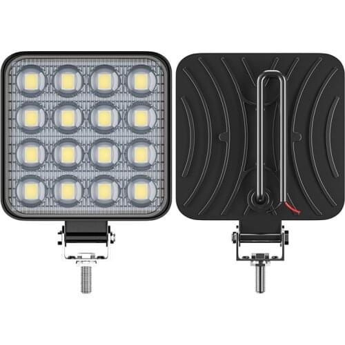 Car LED Work Light 48 W DC 12/ 24 Volts 6000K White Universal Truck Auto Bulbs