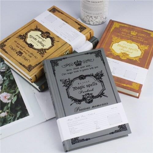 Notebook Diary Thick Magic Journal Book Creative A5 Classical Gifts Agenda Planner School Office Supplies Notepad Agenda 2021