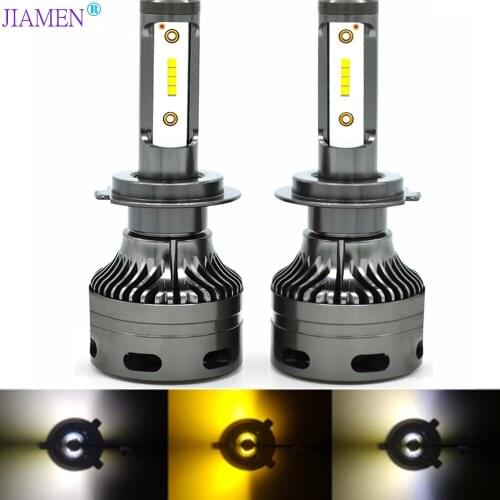 FUXUAN 3000K H7 LED H1 H11 H8 HB4 D2 H3 HB3 Auto F35B Car Headlight Bulbs 72W 10000LM Car Styling 4300K 6000K led automotivo
